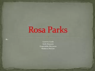 rosa parks