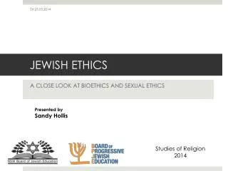 JEWISH ETHICS