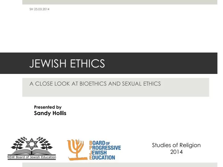 jewish ethics