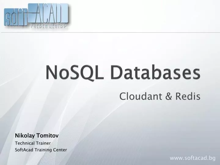 nosql databases