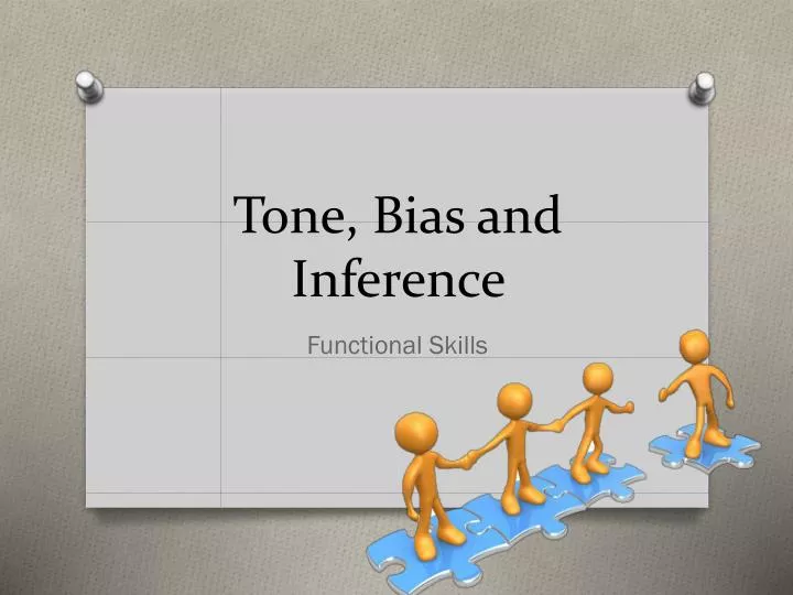 tone bias and inference