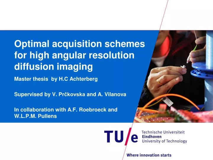 optimal acquisition s chemes for high angular resolution diffusion imaging