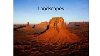 Landscapes