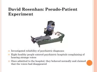 David Rosenhan: Pseudo-Patient Experiment
