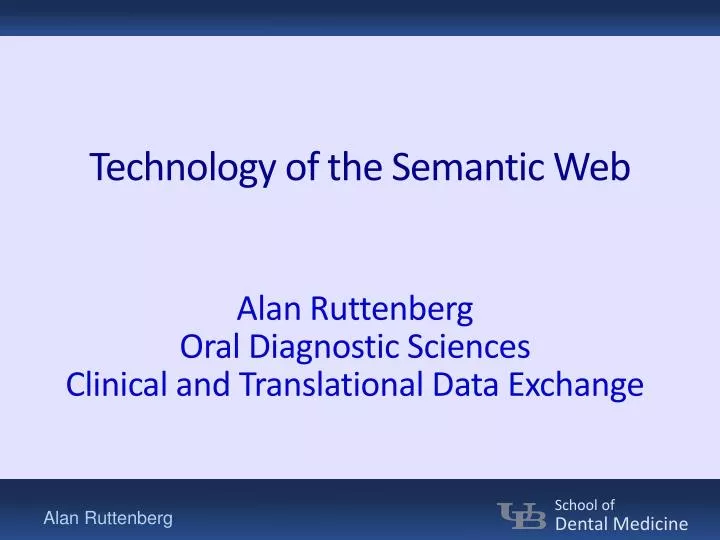 technology of the semantic web