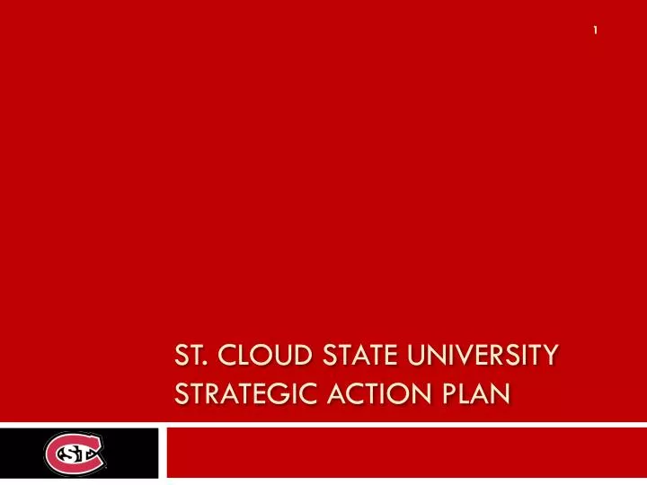 st cloud state university strategic action plan