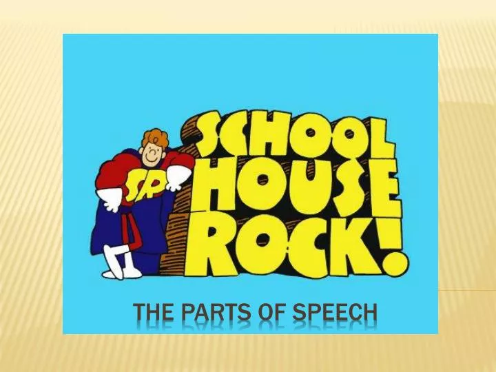 the parts of speech