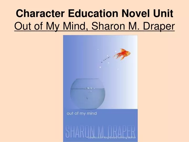 character education novel unit out of my mind sharon m draper