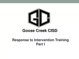 Goose Creek CISD