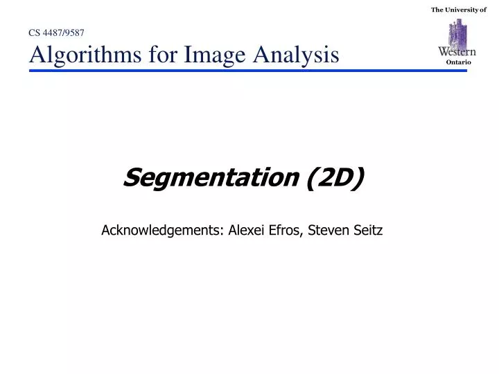 cs 4487 9587 algorithms for image analysis