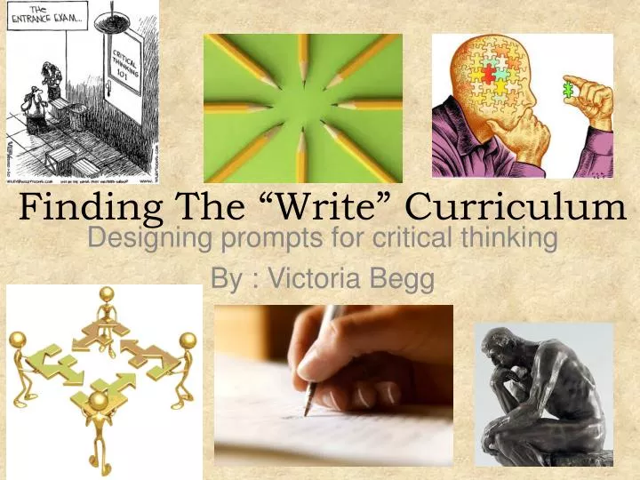 finding the write curriculum
