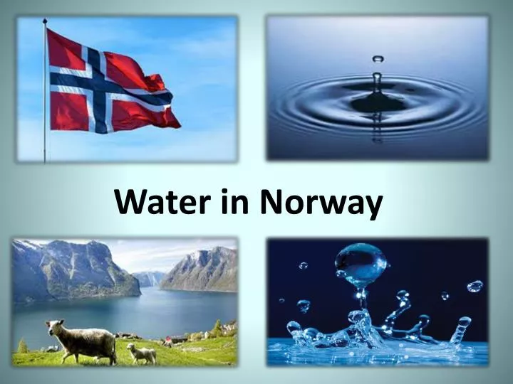 water in norway