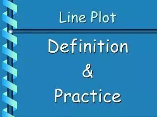 line plot