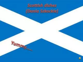 Scottish dishes (Dania Szkockie)