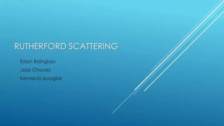 rutherford scattering
