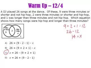 warm up 12 4