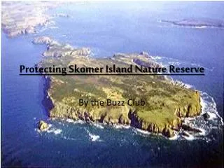 Protecting Skomer Island Nature R eserve