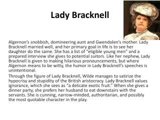 Lady Bracknell