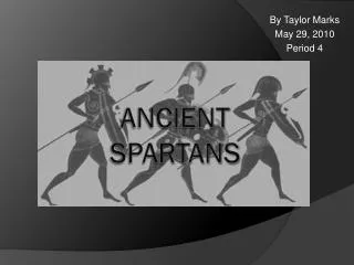 Ancient Spartans