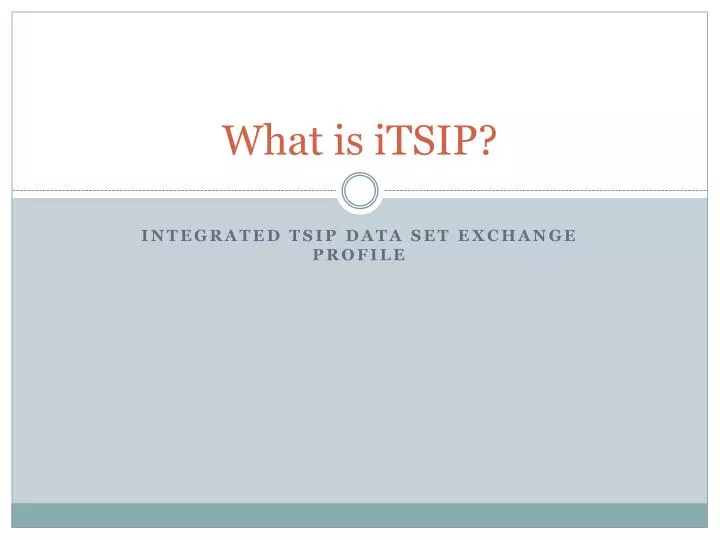 what is itsip