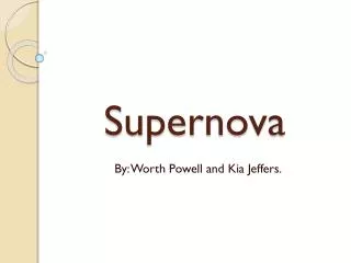 Supernova