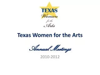 Texas Women for the Arts