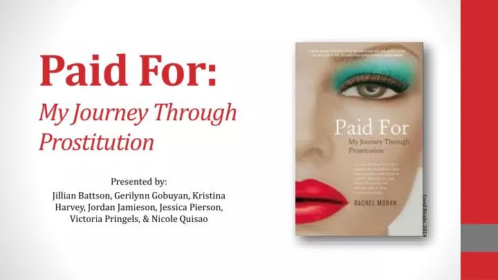 paid for my journey through prostitution