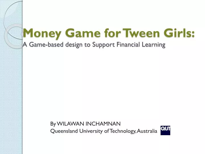 money game for tween girls a game based design to support financial learning