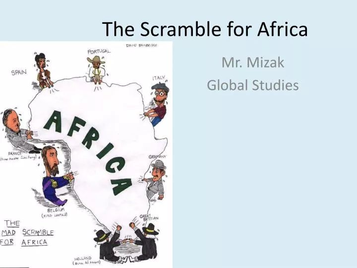 the scramble for africa