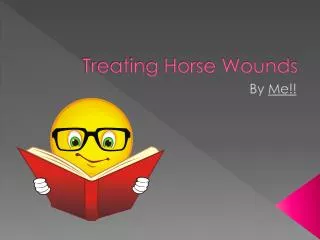 Treating Horse Wounds