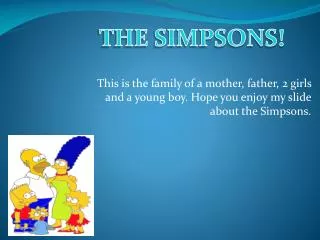 THE SIMPSONS!