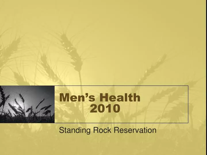 men s health 2010