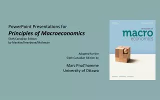 PowerPoint Presentations for Principles of Macroeconomics Sixth Canadian Edition
