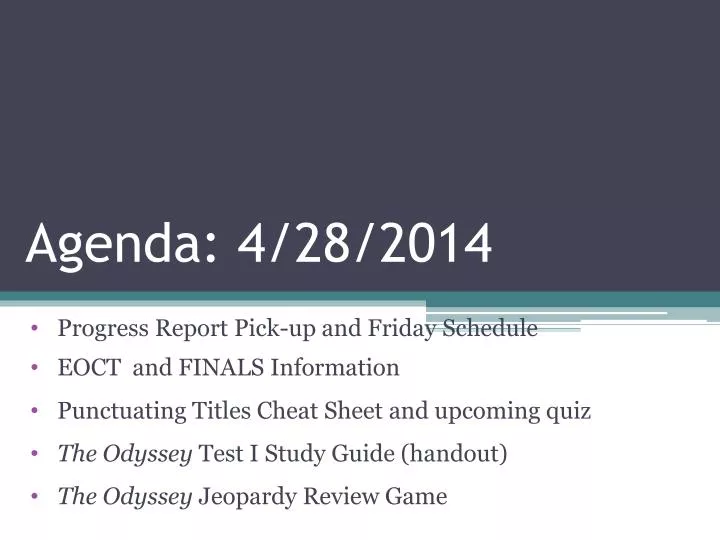 agenda 4 28 2014