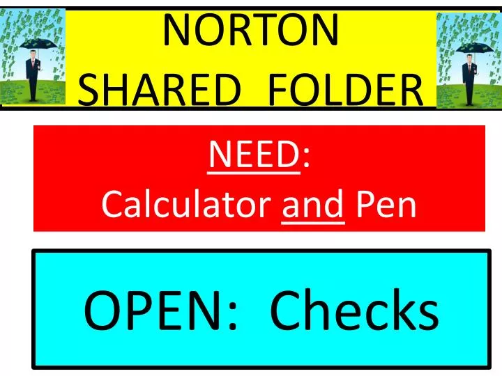 norton shared folder