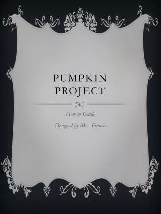 Pumpkin Project
