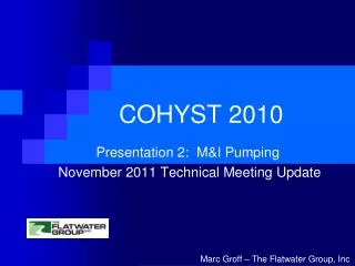 COHYST 2010