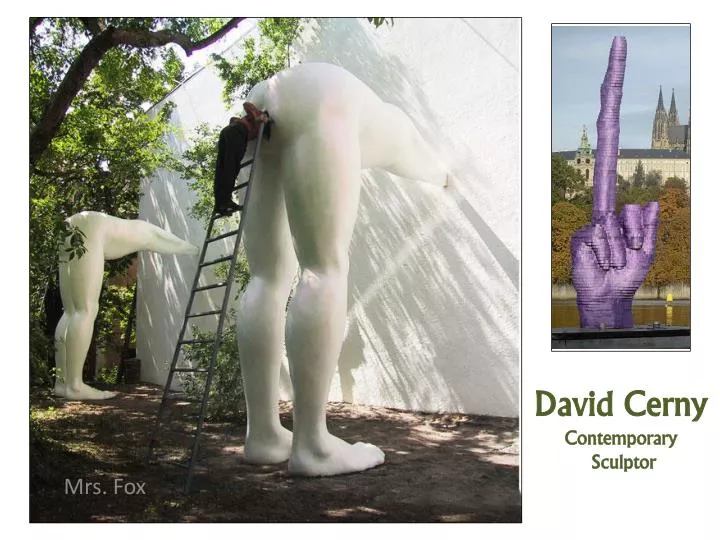 david cerny contemporary sculptor