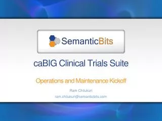 caBIG Clinical Trials Suite