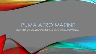 Puma Aero Marine