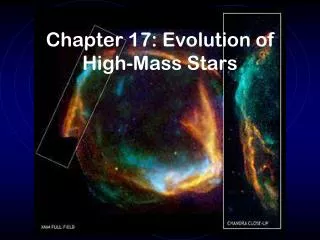 Chapter 17: Evolution of High-Mass Stars