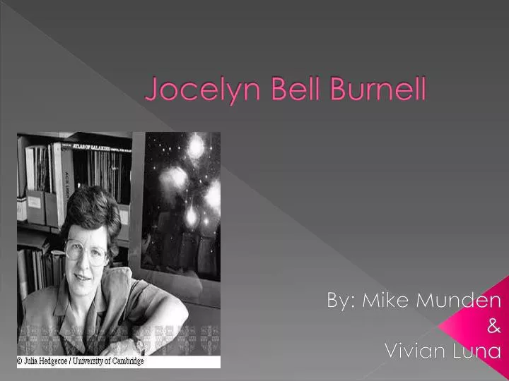 jocelyn bell burnell