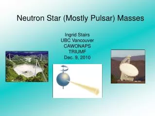 Neutron Star (Mostly Pulsar) Masses