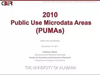 2010 public use microdata areas pumas