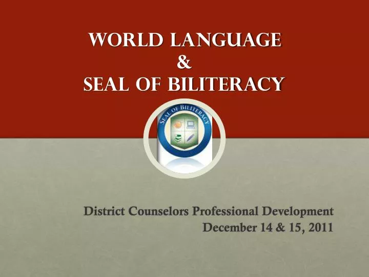 world language seal of biliteracy