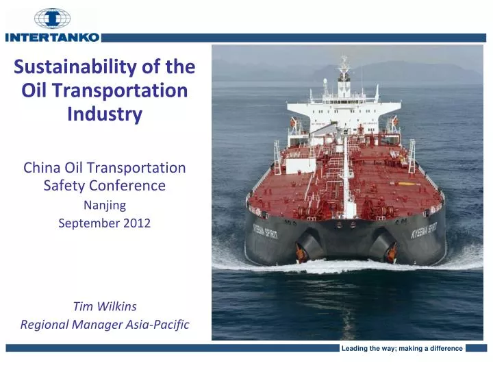 intertanko international association of independent tanker owners