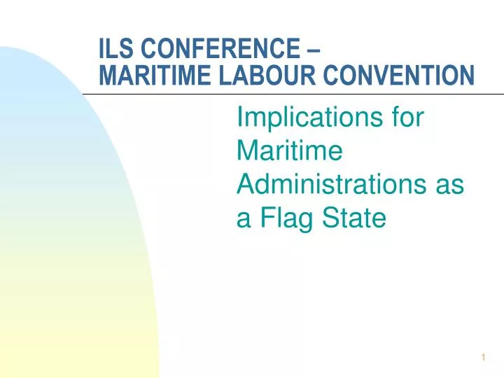 ils conference maritime labour convention