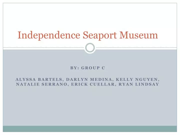 independence seaport museum