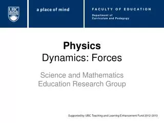 Physics Dynamics: Forces