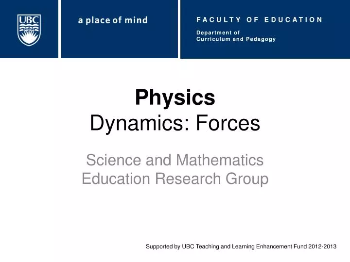 physics dynamics forces